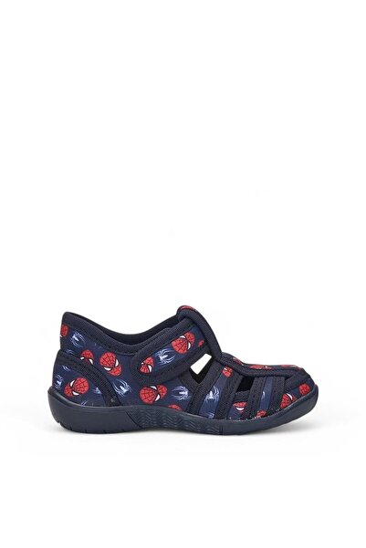 ZACOZ Boy's Mini Death Detailed Navy Blue Summer Nursery Sandals