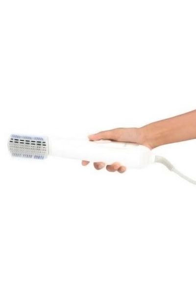rexa Hair Styler With 8 Attachments, Curler, Straightener And Dryer, Soft Pouch Eh Ka81 White