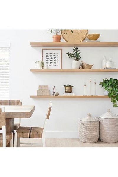 rexa Floating Shelf Oak 120x23.5cm