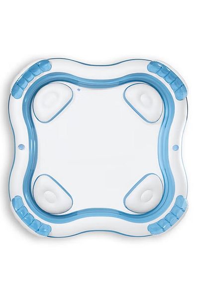 rexa Intex Family Lounge Pool with Seats – Square Design, 990L Capacity – 229x229x66 cm