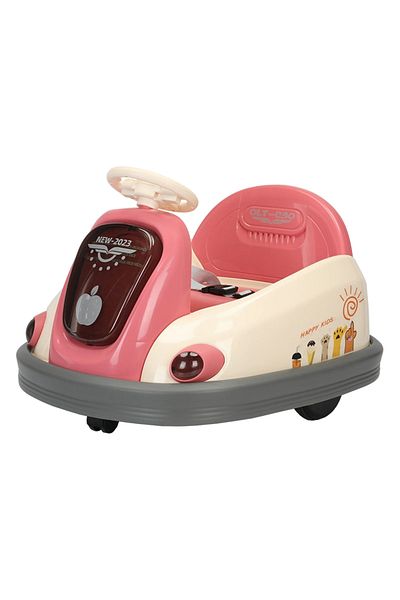 rexa 360 Degree Electric Bumper Car for Kids Remote Control Electric Kids Ride on Bumper Car Multicolor