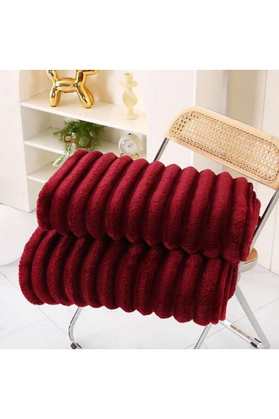 Sonia-home Patura cocolino 200 x 230 Sonia Home Design - BURGUNDY