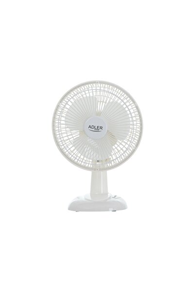 adler Ventilator AD 7317 cu clemă, 15cm, Alb, 30W