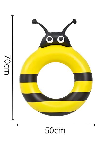 SunClub Inflatable Float Ring Lifebuoy Children's Pool Baby 70 x 50cm