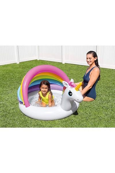 rexa Unicorn Inflatable Kiddie Pool 127x102x69cm