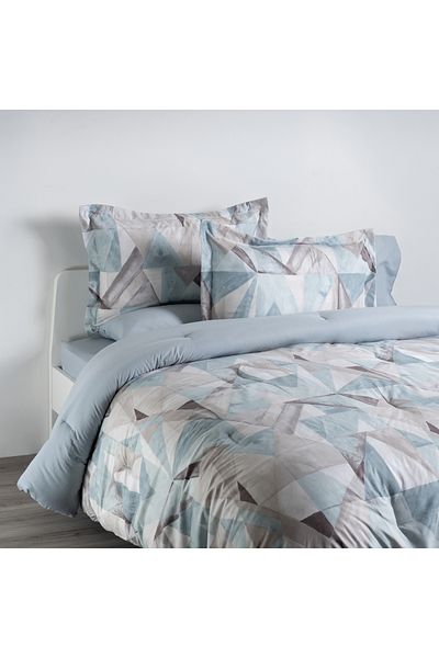 Cottage microfiber 6pc king comforter set, 220*240cm