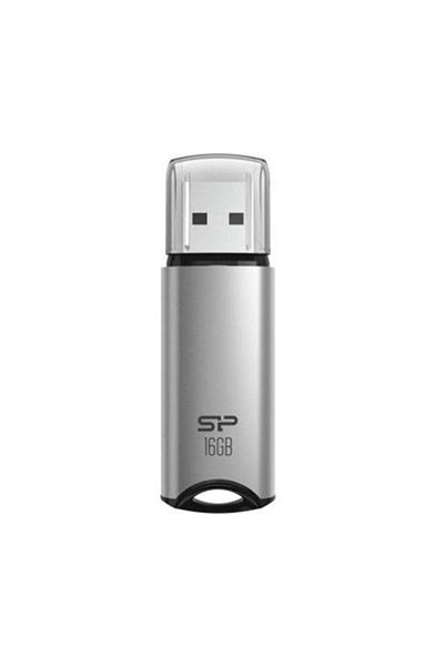 3 Silicon Power | Pamięć USB | Marvel Series M02 | 16 GB | Typ-A USB 3.2 Gen 1 | Srebrny