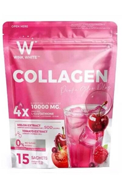 Wink White الكولاجين الوردي المتوهج بلس