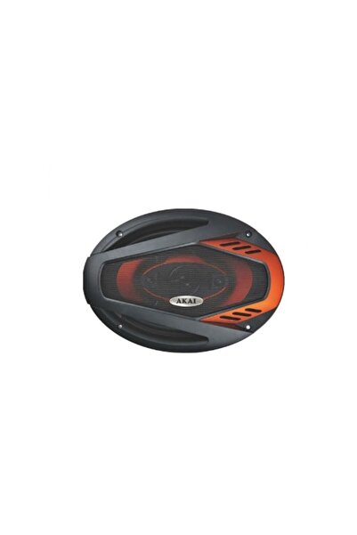 AKAI Oval car speakers 6x9", 3-way, 150W
