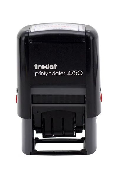 rexa Printy 4750 Self-Inking Received Stamp – Gregorian Dater – Grey