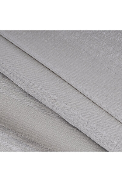 AMBRA طقم لحاف قطني 3 قطع 220*240 سم، رمادي