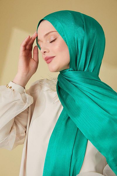 Levidor Light Green Janjan Evening Dress Shawl