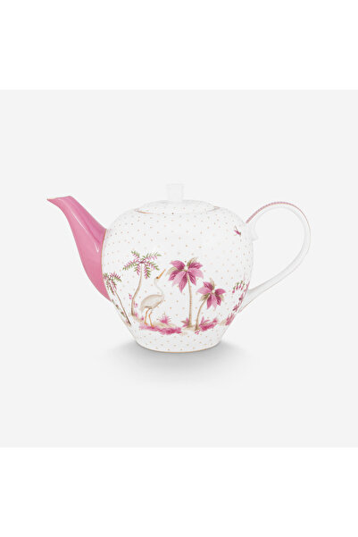 Pip Studio Jolie White Porcelain Teapot 1600 ml
