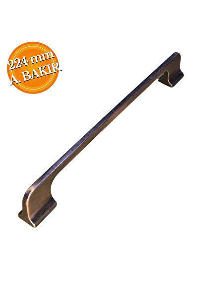 HOBİDABİ 224 mm Zarif Kulp Mobilya Çekmece Vestiyer Mutfak Dolap Kulbu