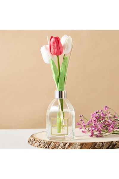 Lifestyle Tulip Jasmine Pomegranate Scented Reed Diffuser Set - 150 ml