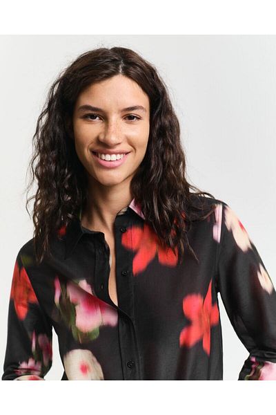Gant REGULAR FLORAL SILK SHIRT