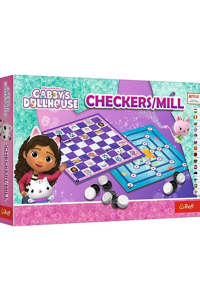 Trefl GABBY DOLLHOUSE DAME AND MILL GAME