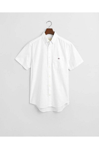 Gant REGULAR Fit Classic Oxford Short Sleeve Shirt