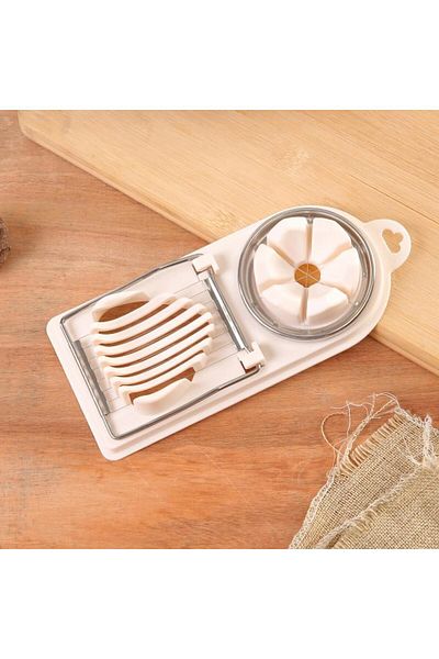 Pannex 2-in-1 Egg Slicer and Wedger, Stainless Steel