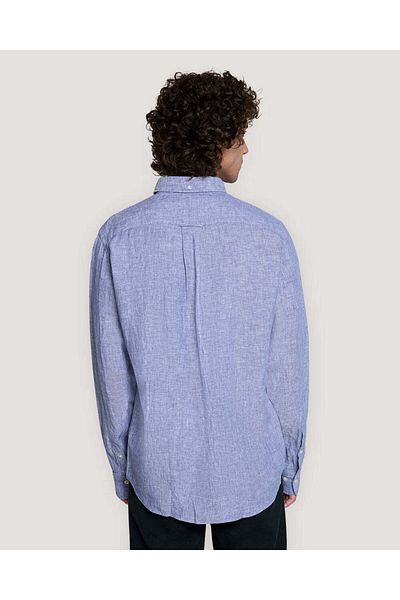 Gant قميص كتان بقصة عادية