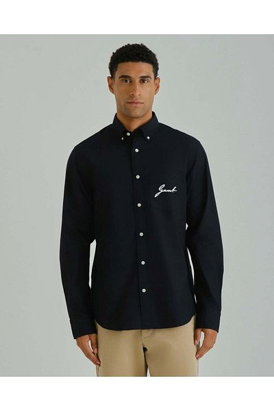 Gant Ramadan Collection – Men's Black Graphic Shirt