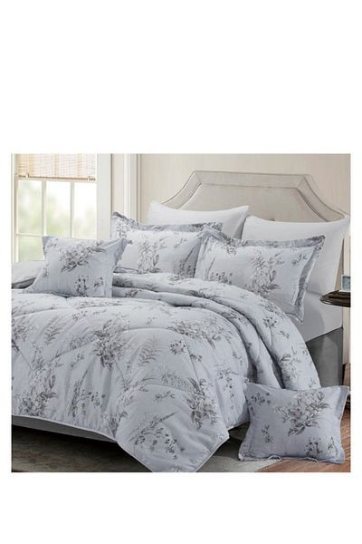 smart home Double-sided duvet set, 8-piece duvet, size 240x260 cm, filling (350 g/m²), microfiber