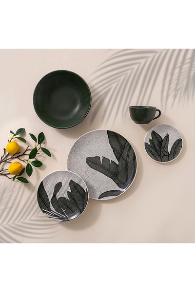 Rio 20-Piece Porcelain Dinner Set - -Serve 4 Persons