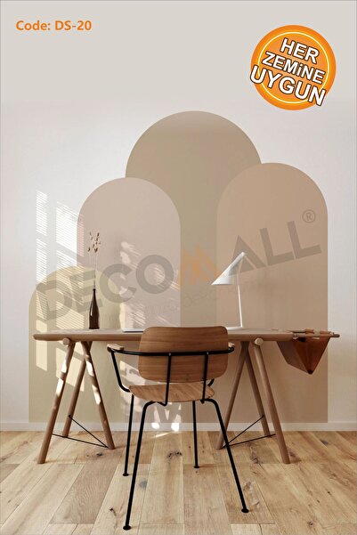 DECOMALL DS-20 DUVAR 4 lü KENDİNDEN YAPIŞKANLI BOHEM SETİ KEMER PİNTEREST TAS...