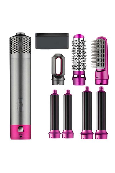 Infiniteea Electric Hair Brush Infiniteea™, Multifunctional, 7 in 1, 1000W, Drying, Curling, Straightening, S