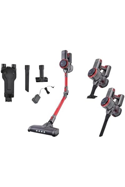 rebune RE-9-035 مكنسة كهربائية لاسلكية مع بطارية قابلة لإعادة الشحن 2200 مللي...