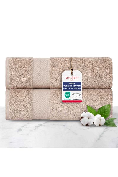 NikAr Home Cotton Towel Set Set of 2