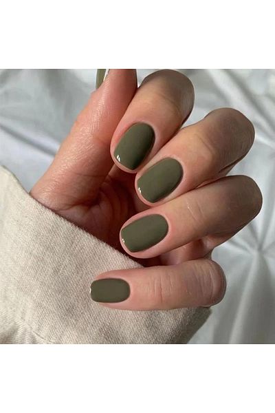 SEPHORA COLLECTION Nail Polish 403 Camo Khaki – Earthy Green-Toned Neutral, Vegan Formula | 5ML