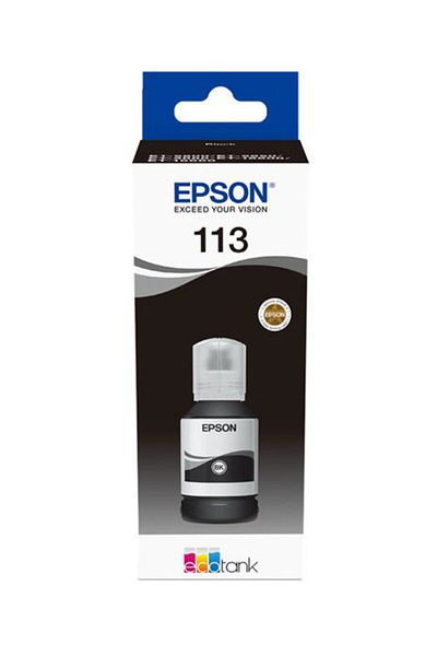 EPSON 113 Tus Negru Oryginal pentru EcoTank