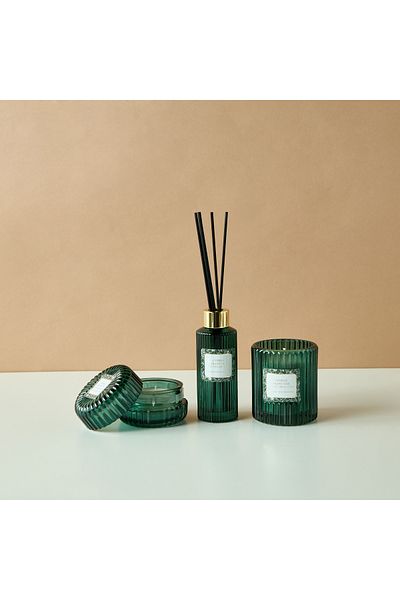 Lifestyle Cypress Grapevine Reed Diffuser and Candle Gift Set