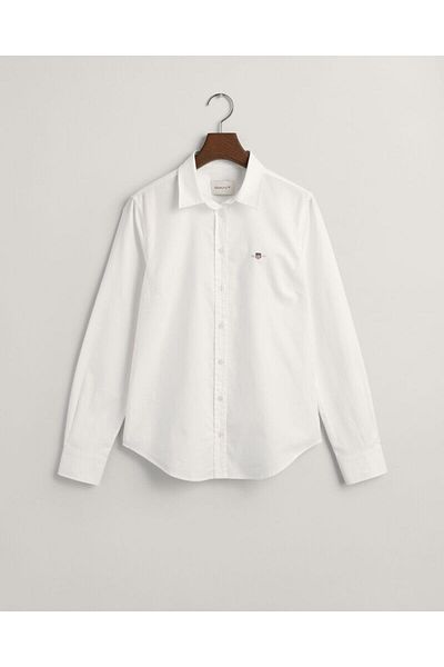 Gant قميص أكسفورد مطاطي بقصّة Slim Fit