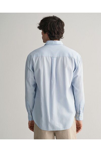 Gant Relaxed Fit Pinstriped Seersucker Shirt