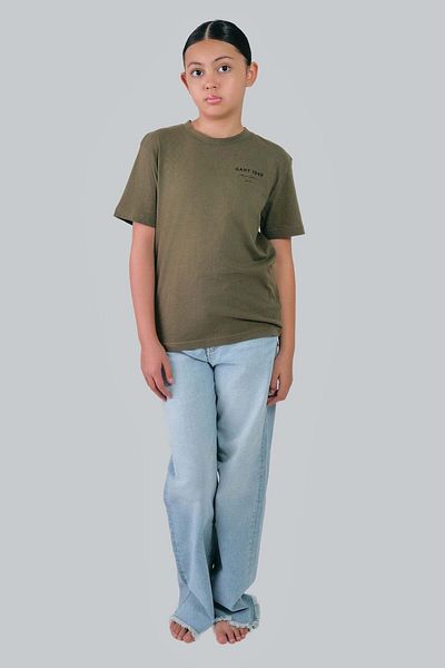 Gant Teens Script Graphic T-Shirt