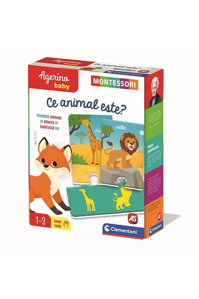 Agerino BABY MONTESSORI WHAT ANIMAL IS IT