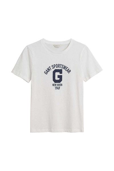 Gant تي شيرت بقصّة عادية وشعار