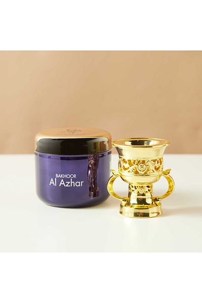 Hamidi Al Azhar Bakhoor and Burner Gift Set