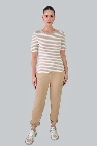 Gant Slim Striped 1X1 Ribbed T-Shirt