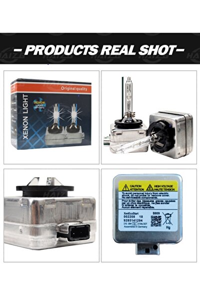 Universala Set of 2 D1S xenon 6000K car bulbs, high efficiency and reliability