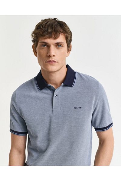 Gant 4-Color Oxford Piqué Polo Shirt