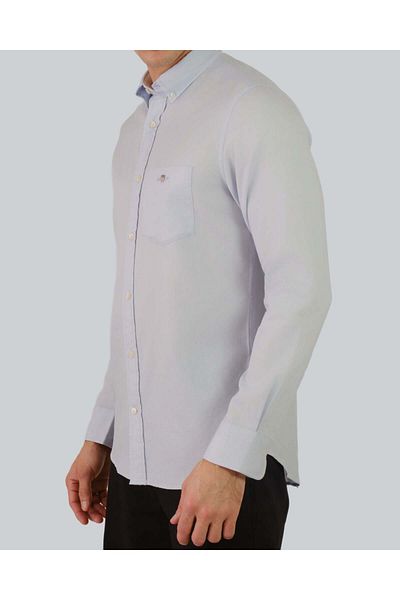 Gant Regular Fit Honeycomb Texture Shirt
