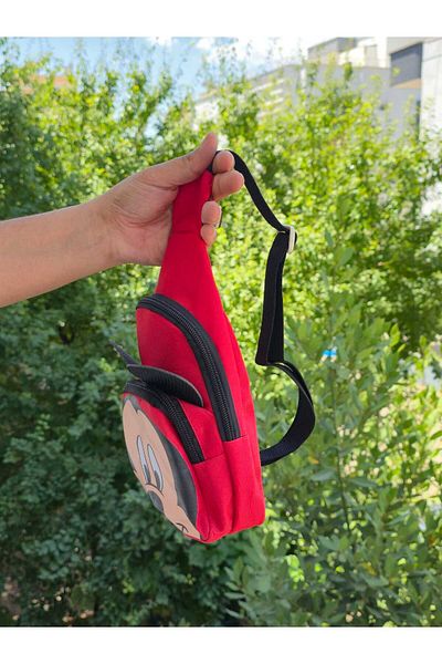 MODAM DENSTINY Children's Bag Children's Shoulder and Chest Bag 3D Gift