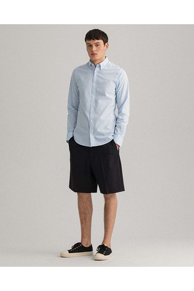 Gant Slim Fit Stripe Broadcloth Shirt