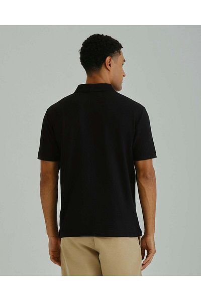 Gant Ramadan Collection – Men's Black Short Sleeve Pique Polo