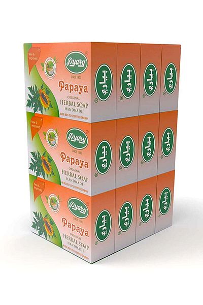 Pyary Papaya Soap 75 g (Original) - 12 pcs