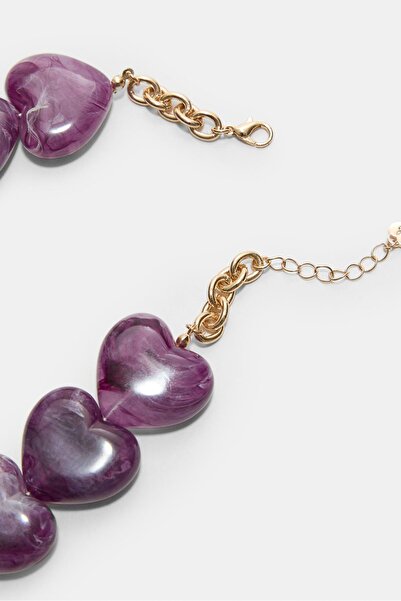 Stradivarius Maxi Kalp Kolye