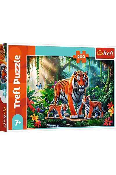 Trefl PUZZLE 200 THE HABITS OF THE TIGER
